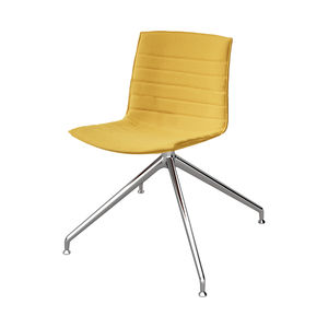 contemporary office chair / star base / swivel / fabric