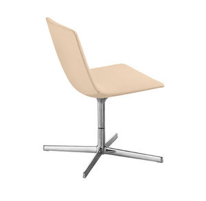 contemporary office chair / swivel / upholstered / with armrests