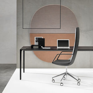 contemporary office chair / high-back / adjustable / swivel