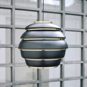 pendant lamp / contemporary / steel / painted aluminum