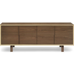contemporary sideboard / walnut