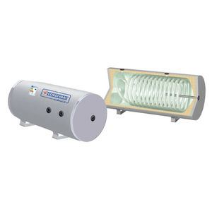 electric water heater / solar / wall-mounted / horizontal