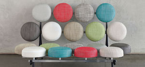 upholstery fabric / patterned / synthetic / PVC
