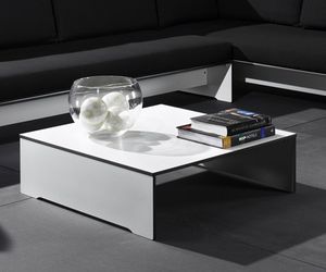contemporary coffee table / HPL / square / for outdoor use