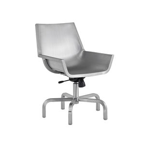 visitor chair / contemporary / aluminum / for professional use