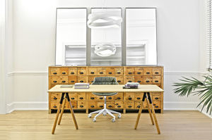 pendant lamp / contemporary / aluminum / glass