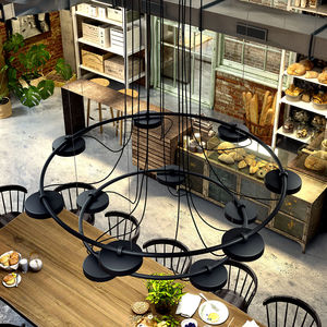 pendant lamp / contemporary / metal / dimmable
