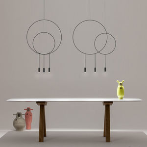 pendant lamp / contemporary / aluminum / LED