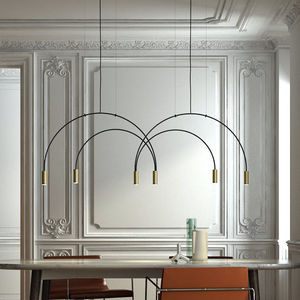 pendant lamp / contemporary / aluminum / PMMA