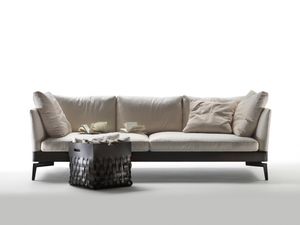 modular sofa / corner / contemporary / fabric