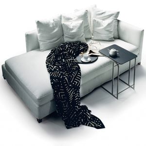 contemporary daybed / fabric / leather / indoor