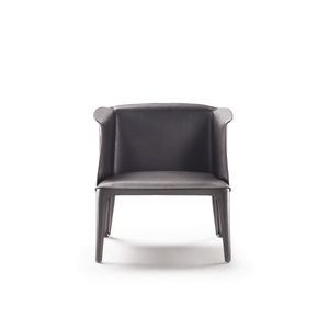 contemporary armchair / leather / multi-color / by Carlo Colombo