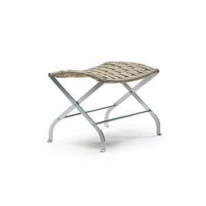 contemporary stool / leather / metal / by Antonio Citterio