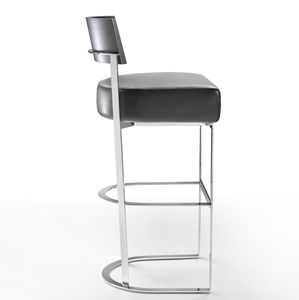 bar chair / contemporary / with removable cover / upholstered