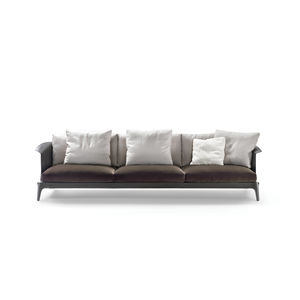 contemporary sofa / leather / fabric / by Carlo Colombo