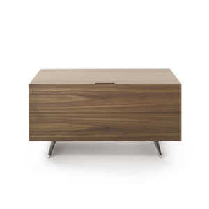 contemporary chest of drawers / wooden / aluminum