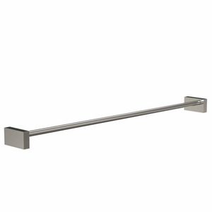1-bar towel rack / wall-mounted / aluminum