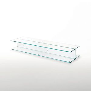 contemporary coffee table / smoked glass / rectangular / by Jean-Marie Massaud