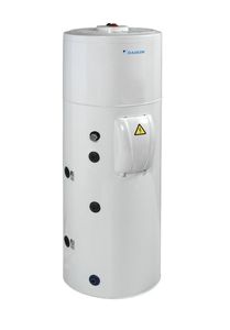 solar water heater / wall-mounted / vertical
