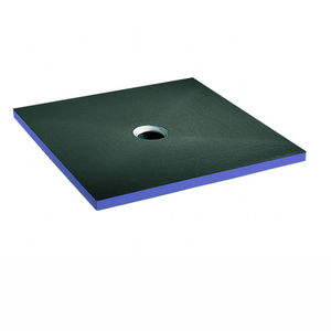 square shower base / extruded polystyrene / flush