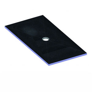 rectangular shower base / extruded polystyrene / flush