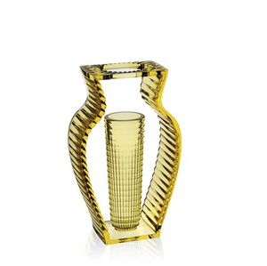 Art Deco vase / crystal / plastic