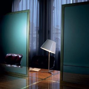 table lamp / contemporary / blown glass / polycarbonate