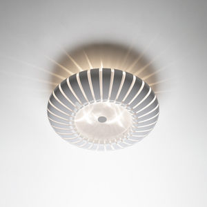 contemporary ceiling light / round / polycarbonate / LED