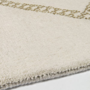 contemporary rug / plaid / wool / mohair