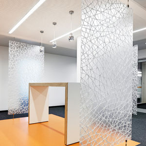 resin panel / for interior / for partition walls / GreenGuard® certification