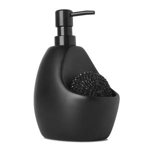 free-standing soap dispenser / ceramic / manual