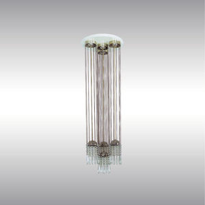 pendant lamp / traditional / glass / brass