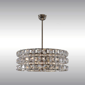 traditional chandelier / glass / incandescent / LED