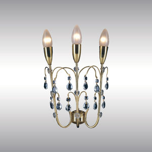 traditional wall light / metal / LED / incandescent