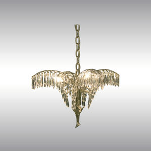 traditional chandelier / crystal / brass / by Josef Hoffmann