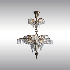 traditional chandelier / brass / incandescent / LED