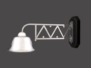 traditional wall light / brass / by Josef Hoffmann