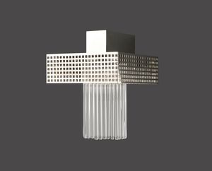 traditional wall light / crystal / brass / by Koloman Moser