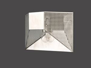 traditional wall light / brass / by Josef Hoffmann