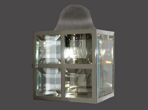traditional wall light / crystal / brass / nickel