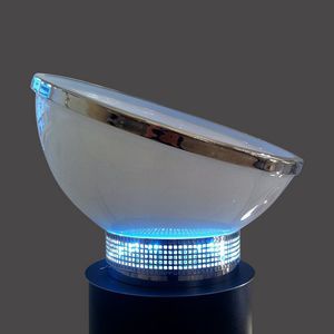 table lamp / original design / glass / blown glass