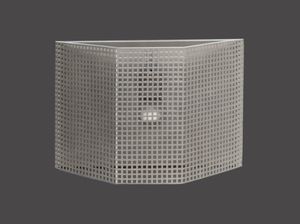 traditional wall light / brass / by Josef Hoffmann