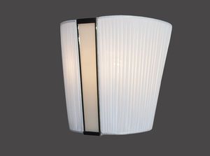 traditional wall light / fabric / acrylic glass