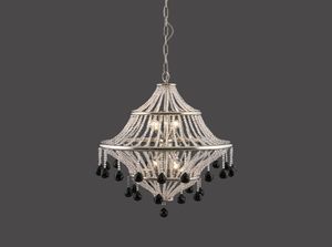 traditional chandelier / crystal / brass / by Josef Hoffmann