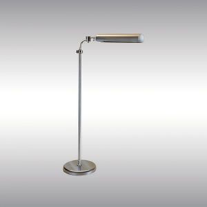 floor-standing lamp / traditional / brass / height-adjustable