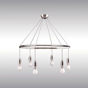traditional chandelier / brass / custom / by Adolf Loos
