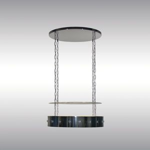 pendant lamp / traditional / brass / LED