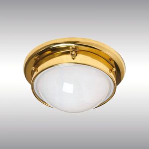 traditional ceiling light / round / glass / blown glass