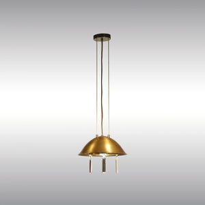 pendant lamp / traditional / brass / nickel
