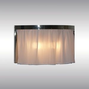 traditional wall light / fabric / brass / by Adolf Loos